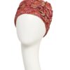 Lotus mutsjes bordeauxrood met print