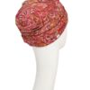 Lotus mutsjes bordeauxrood met print - Afbeelding 2