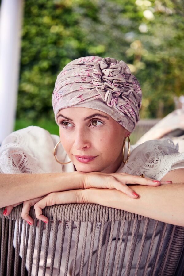 HocLotus Turban Linen Protea Love 1245-4024