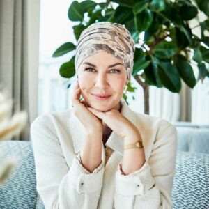 Hoc Yoga Turban beige/taupe/creme